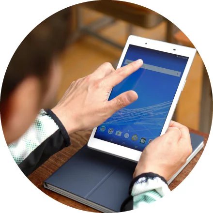 タブレット使用画像