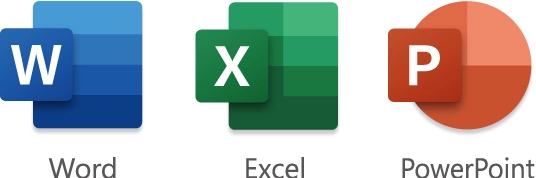 Word / Excel / PowerPoint