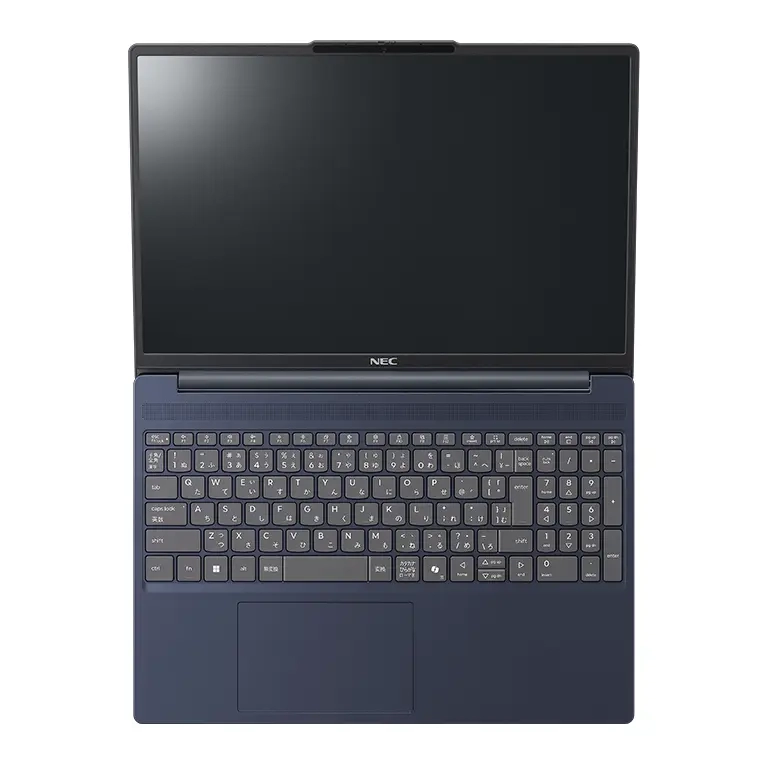 LAVIE Direct N15 Slim(コズミックブルー)開き