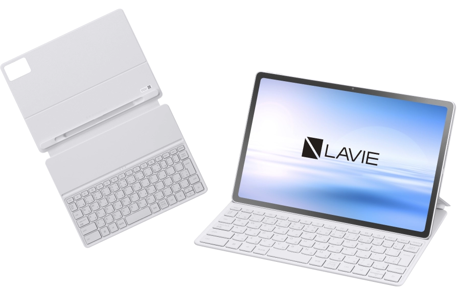 柔らかい肌触りで持ち運びたくなるスタンドカバー付きキーボード