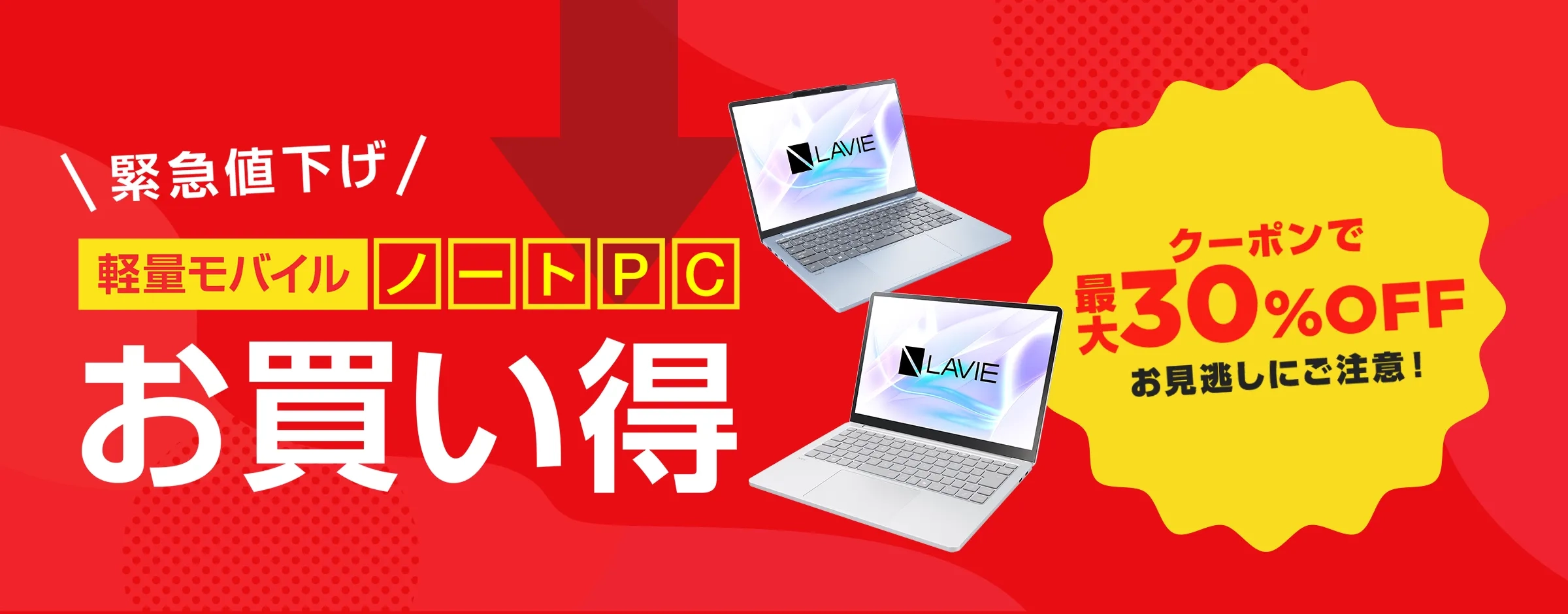 お買い得モデル お見逃しにご注意！