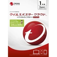 ウイルスバスタークラウド１０＋デジタルライフサポートプレミアム　ダウンロード１年版