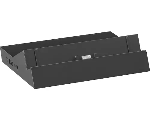 拡張クレードル[PC-VP-TS14]の左斜め前からの写真